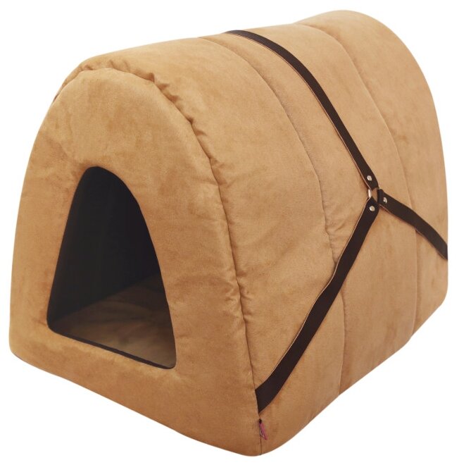 Домик для кошек, для собак ZOOexpress Туннель Дерби №2 (76512) 50х42х35 см (фото modal 1)
