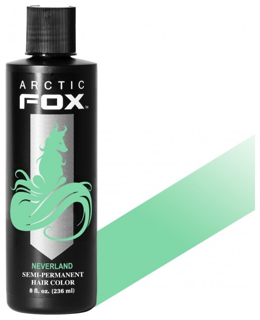 Средство Arctic Fox Semi-Permanent Hair Color Neverland (зеленый) (фото modal 1)