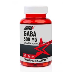 Аминокислота PROTEIN.COMPANY Гамма-аминомасляная кислота GABA (90 капсул) (фото modal nav 1)