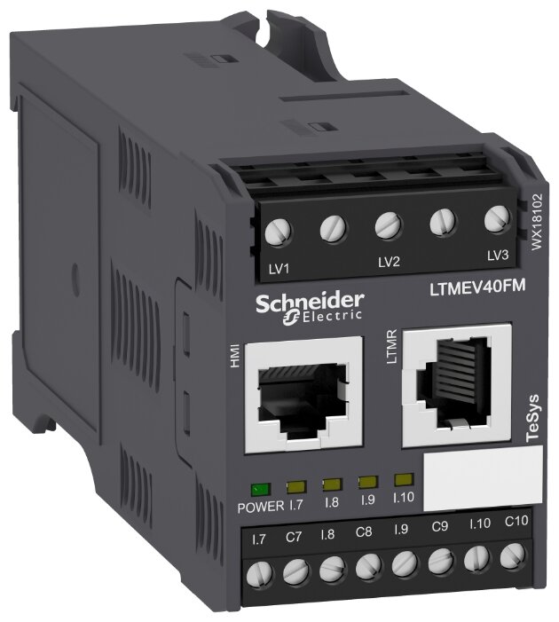 Модуль расширения для электронного управления двигателем и устройства защиты Schneider Electric LTMEV40FM (фото modal 1)