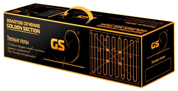 Электрический теплый пол Золотое Сечение GS-960-6,0 960Вт (фото modal 2)