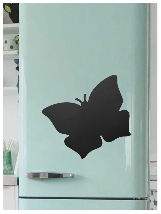 Доска на холодильник меловая Doski4you Бабочка (29х39 см) (фото modal 1)