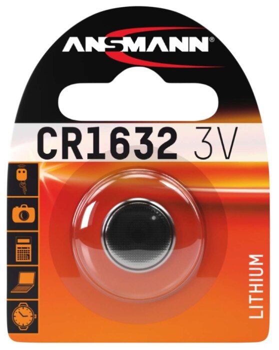 Батарейка ANSMANN CR1632 (фото modal 2)