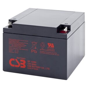 Аккумуляторная батарея CSB GP 12260 26 А·ч (фото modal nav 1)