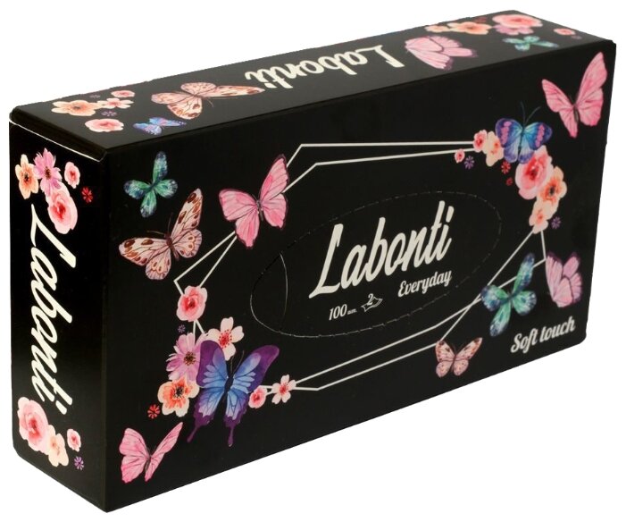 Салфетки Labonti Non-stop в черной коробке 19 х 19 (фото modal 1)