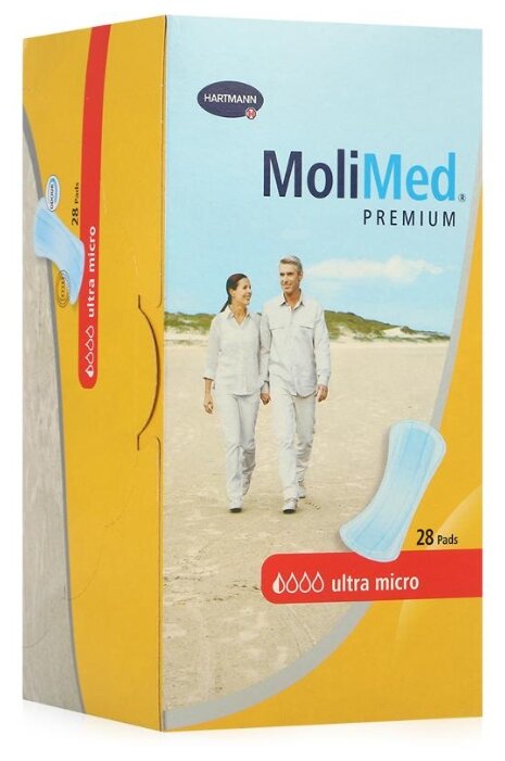 Урологические прокладки Hartmann MoliMed Premium ultra micro 1681311 (28 шт.) (фото modal 1)