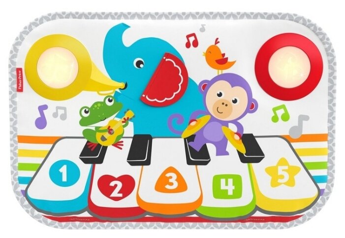 Интерактивная развивающая игрушка Fisher-Price Музыкальный коврик для кроватки с технологией Smart Stages (фото modal 1)