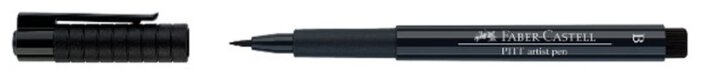 Faber-Castell ручка капиллярная Pitt Artist Pen Brush B (фото modal 13)