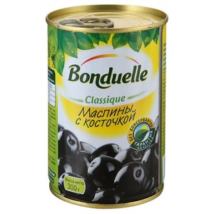 Bonduelle Маслины с косточкой в рассоле, жестяная банка 300 г (фото modal nav 1)
