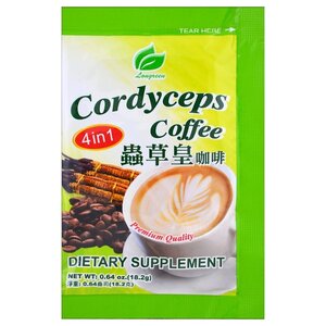 Растворимый кофе 4 in 1 Longreen Corporation Cordyceps Coffee, в пакетиках (фото modal nav 3)