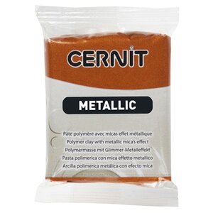 Полимерная глина Cernit Metallic бронза (058), 56 г (фото modal nav 1)