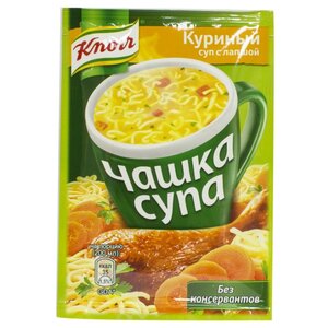 Knorr Чашка супа Куриный суп с лапшой 13 г (фото modal nav 3)