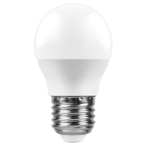 Лампа светодиодная Feron, LB-271 25551 E27, G45, 5Вт, 2700К (фото modal nav 1)