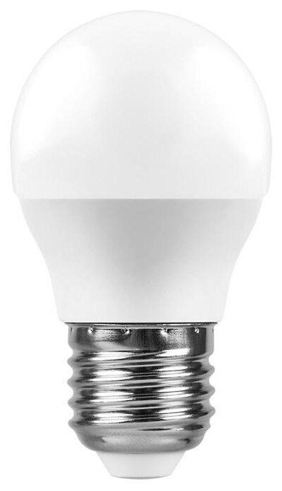Лампа светодиодная Feron, LB-271 25551 E27, G45, 5Вт, 2700К (фото modal 1)