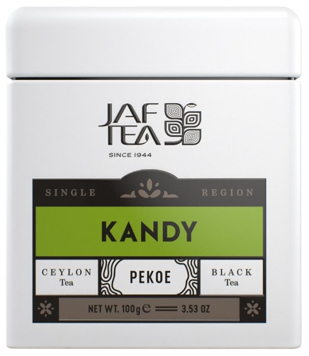 Чай черный Jaf Tea Single region Kandy PEKOE подарочный набор (фото modal 1)