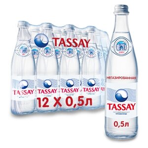 Вода питьевая TASSAY негазированная, стекло (фото modal nav 3)