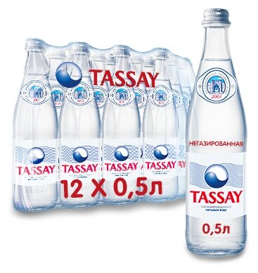 Вода питьевая TASSAY негазированная, стекло (фото modal 3)