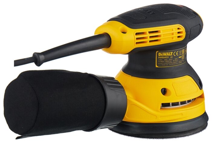 Эксцентриковая шлифмашина DeWALT DWE6423 (фото modal 3)