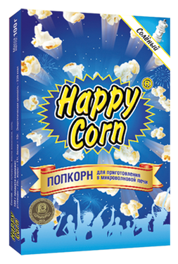 Попкорн Happy Corn солёный в коробке в зернах, 100 г (фото modal 1)