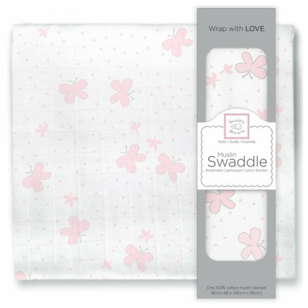 Многоразовые пеленки Swaddle Designs муслин 118х118 (фото modal 7)