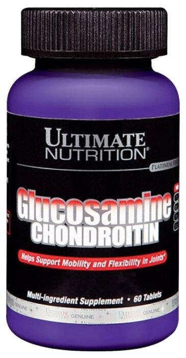 Препарат для укрепления связок и суставов Ultimate Nutrition Glucosamine Chondroitin (60 шт.) (фото modal 1)