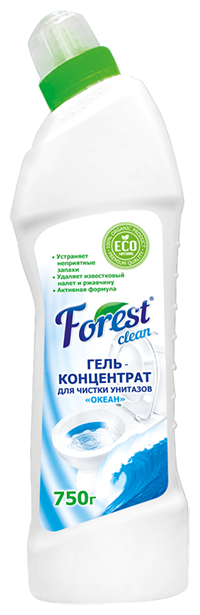 Forest Clean гель-концентрат для чистки унитазов Океан (фото modal 2)