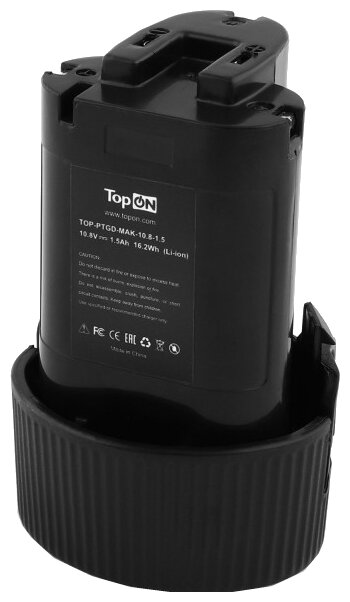 Аккумуляторный блок Topon TOP-PTGD-MAK-10.8-1.5 10.8 В 1.5 А·ч (фото modal 1)