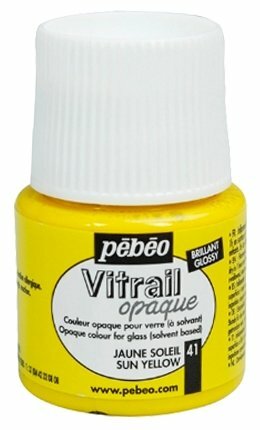 Краски Pebeo Vitrail Солнечно-желтый 050041 1 цв. (45 мл.) (фото modal 1)