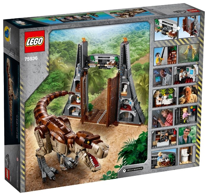 Конструктор LEGO Jurassic World 75936 Ярость Ти-Рекса (фото modal 2)