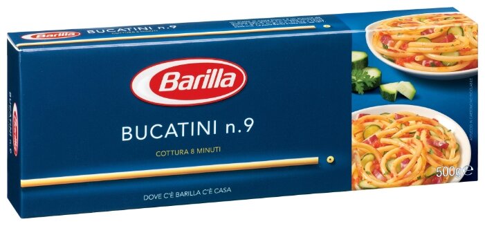 Barilla Макароны Bucatini n.9, 500 г (фото modal 1)
