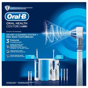 Зубной центр Oral-B OxyJet Cleaning System + PRO 2000 Toothbrush (фото modal nav 4)