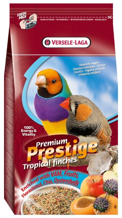 Versele-Laga корм Prestige PREMIUM Tropical finches для экзотических птиц (фото modal 1)