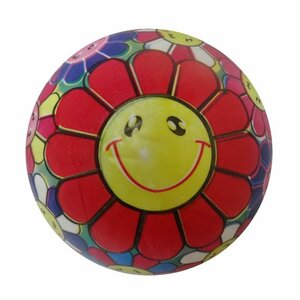 Мяч Наша игрушка Цветы 21 см. (фото modal nav 1)