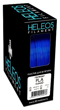 PLA пруток Heleos 1,75 мм синий (фото modal 1)