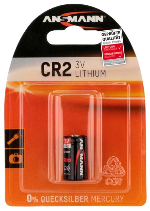 Батарейка ANSMANN CR2 (фото modal 2)