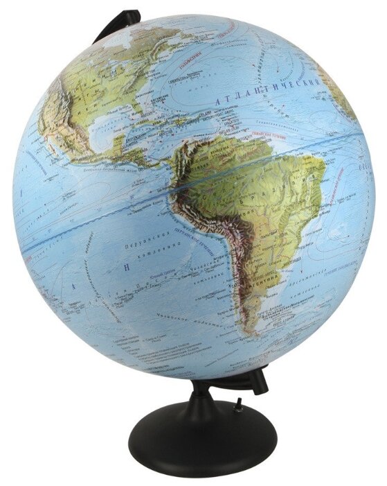Глобус физико-политический Глобусный мир Двойная карта 420 мм (16032) (фото modal 2)