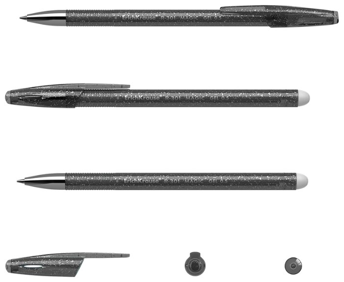 ErichKrause набор гелевых ручек сo стираемыми чернилами R-301 Magic Gel 12 шт., 0.5 мм (45211/46435) (фото modal 3)