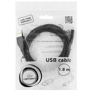 Кабель Cablexpert USB - microUSB (CCP-mUSB2-AMBM-6) 1.8 м (фото modal nav 3)