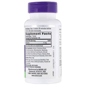 Мелатонин Natrol Melatonin 1 mg Fast Dissolve (90 таблеток) (фото modal nav 2)