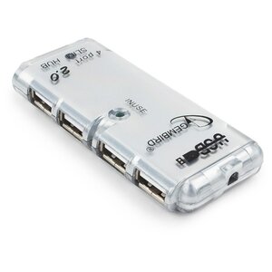 USB-концентратор Gembird UHB-C244, разъемов: 4 (фото modal nav 1)