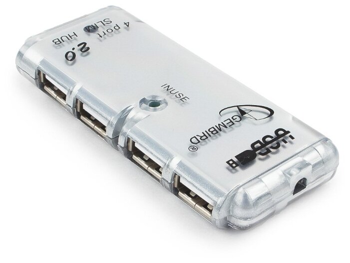 USB-концентратор Gembird UHB-C244, разъемов: 4 (фото modal 1)