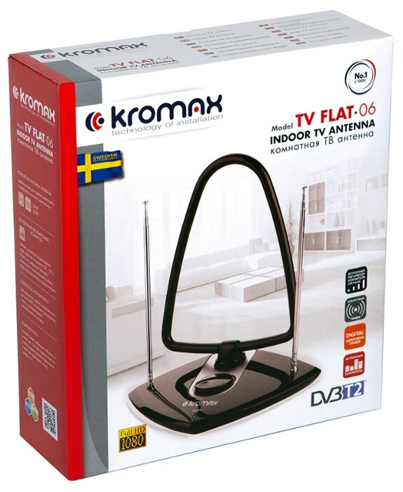 Антенна Kromax TV FLAT-06 (фото modal 6)