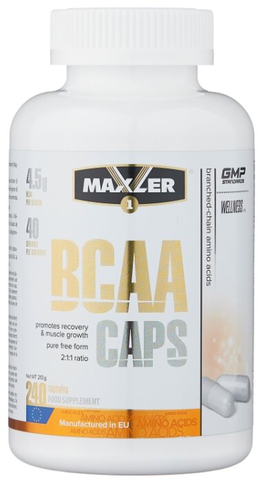 BCAA Maxler BCAA Caps (240 капсул) (фото modal 1)