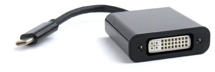 Переходник Cablexpert USB Type-C - DVI-I (A-CM-DVIF-01) 0.15 м (фото modal 1)
