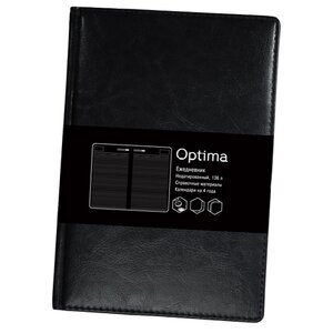 Ежедневник Listoff Optima недатированный, искусственная кожа, А5, 136 листов (фото modal nav 6)