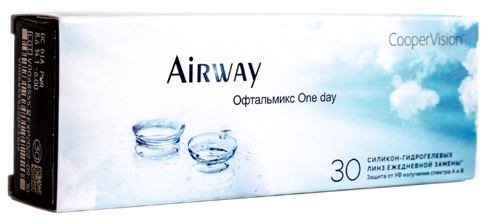 Airway Офтальмикс 1 Day (30 линз) (фото modal 2)