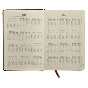 Ежедневник Calligrata 172280 полудатированный, А5, 193 листов (фото modal nav 5)