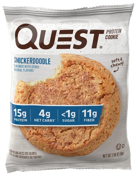 Quest Nutrition печенье Protein Cookie (1 шт.) (фото modal 3)