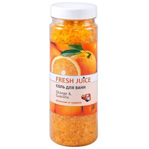 Fresh Juice Соль для ванн Orange and Guarana 700 г (фото modal nav 1)