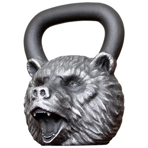 Гиря цельнолитая Iron Head Медведь 32 кг (фото modal nav 2)